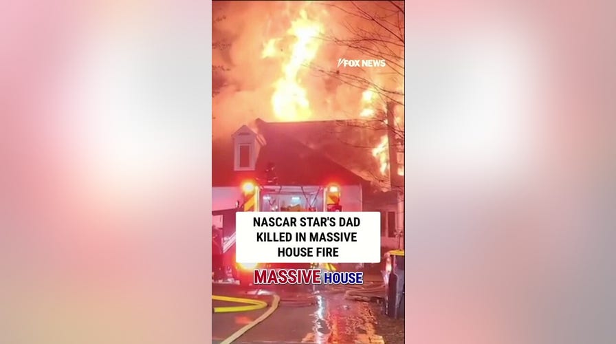 NASCAR star's dad killed in MASSIVE house fire