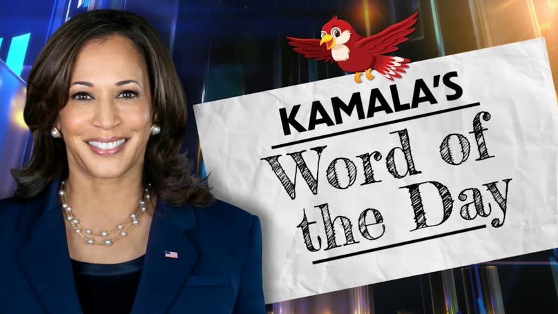 'Seen and Unseen': Kamala's word of the day