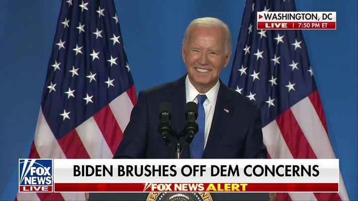 President Biden: There's no indication I can't get the job done