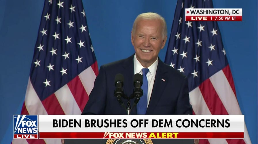 President Biden: There's no indication I can't get the job done