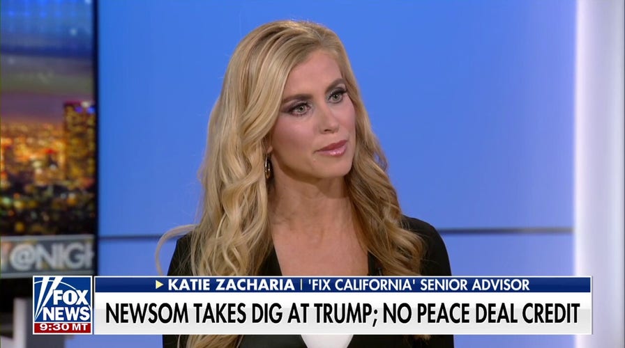 Katie Zacharia: Gavin Newsom is ‘not serious about politics or peace’