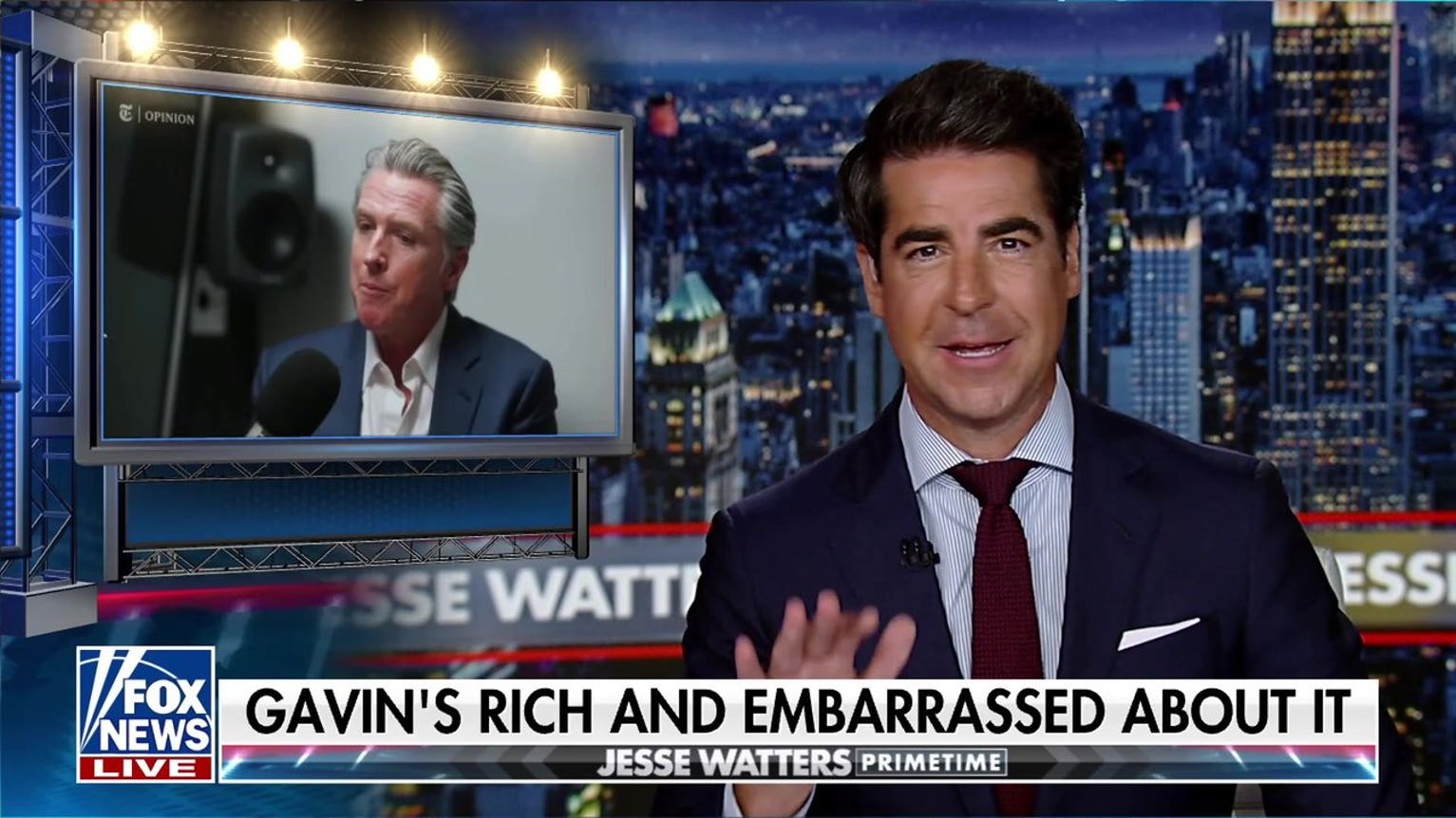 Jesse Watters to Gavin Newsom: Don't be the Canada guy