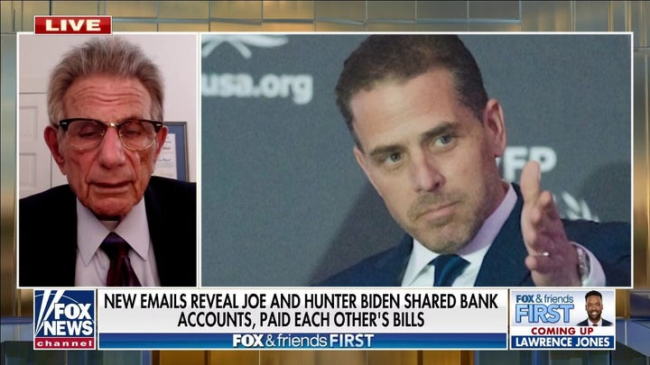 IN HOT WATER: New emails uncovered show Joe Biden shared a bank account with scandal-laden son Hunter Biden