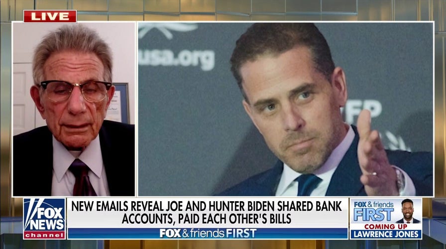 IN HOT WATER: New emails uncovered show Joe Biden shared a bank account with scandal-laden son Hunter Biden