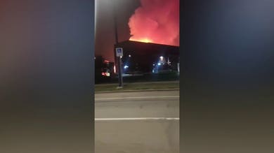 Massive fire in South Bend engulfs apartment complex, nearly spreads to minor league stadium