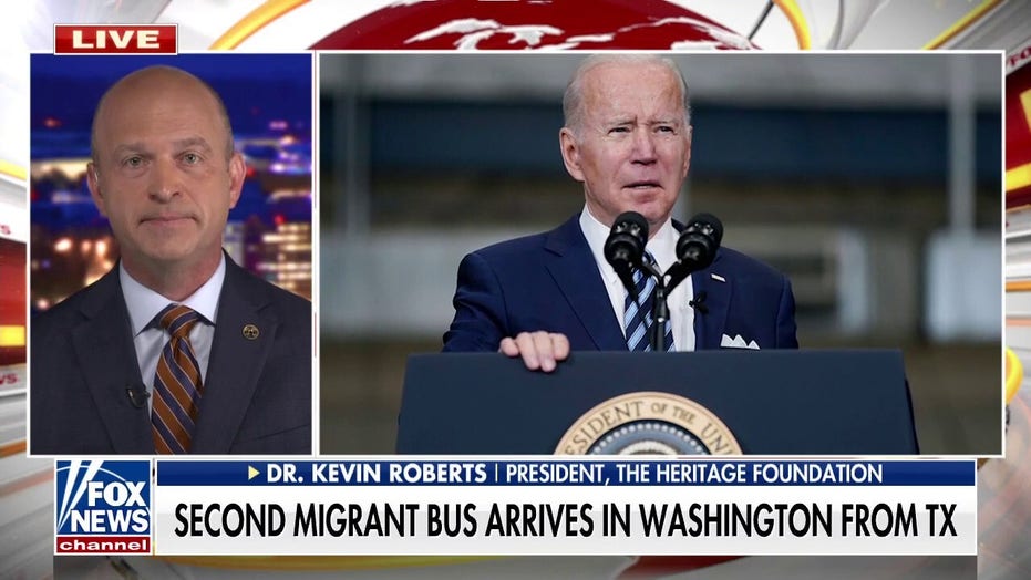 Title 42 decision reveals Biden admin's 'total hypocrisy' on COVID, says Heritage Foundation president
