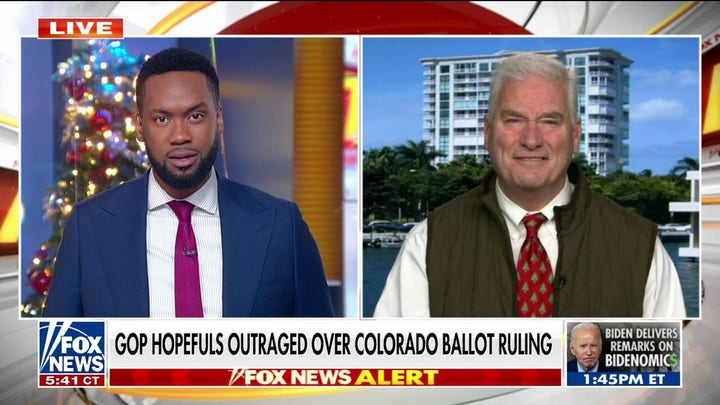 2024 Republicans express outrage over Trump's ban in Colorado