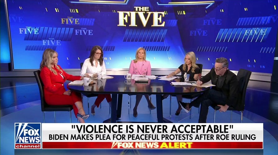 Biden pleas for peaceful protests after Roe ruling