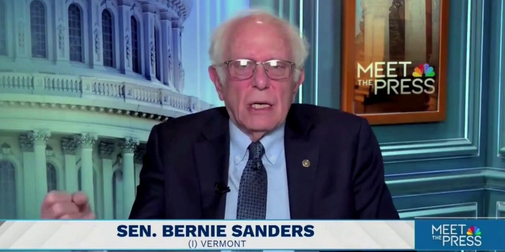 Bernie Sanders says 'violence is never the answer' but 'people's anger' is rising up