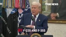 Trump shows off ‘brand new’ B-2 bomber model while touting 'flawless' mission in Iran