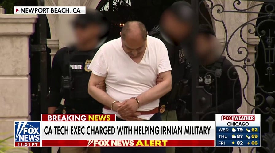 California tech executive accused of secretly shipping U.S. technology to Iran's military