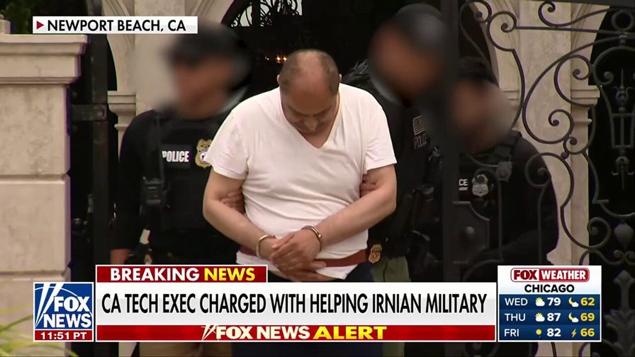 California tech executive accused of secretly shipping U.S. technology to Iran's military