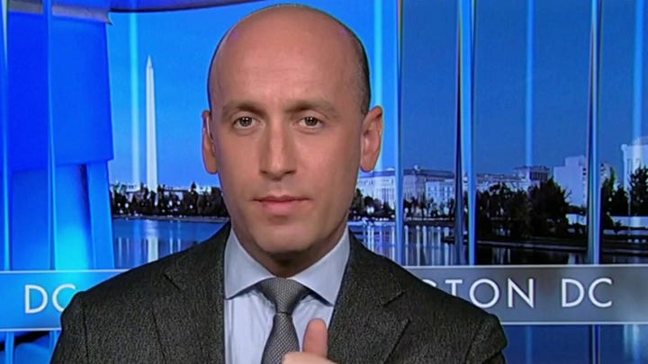 Ex-Trump Adviser Stephen Miller declares Biden 'a human trafficker'