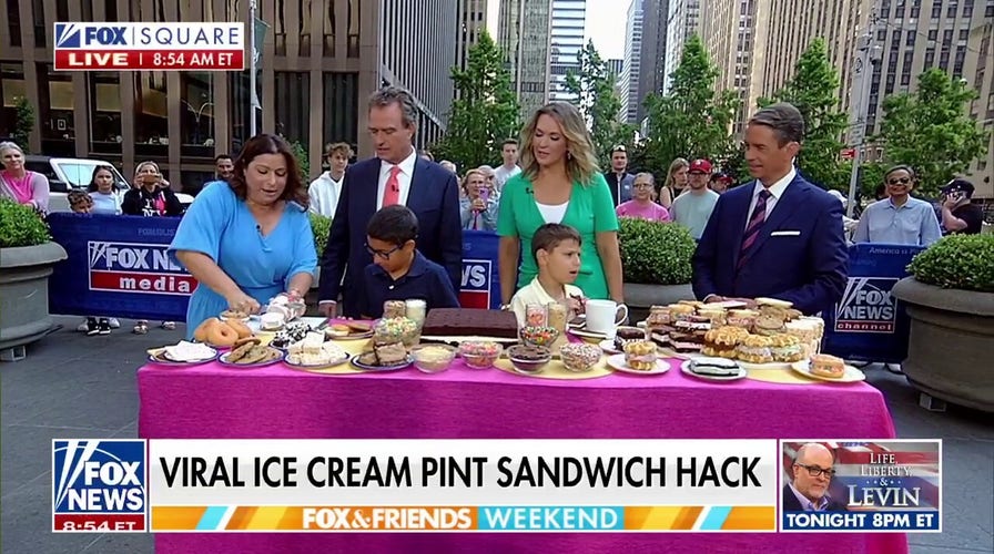 Celebrating National Ice Cream Sandwich Day on Fox Square
