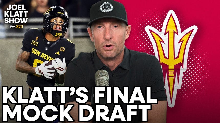 Jordyn Tyson in Joel Klatt's final mock draft 🏈 Joel Klatt Show