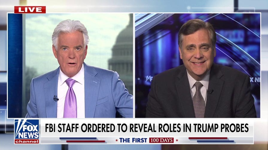 Trump has a need to reform the FBI and the DOJ, Jonathan Turley says