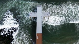 Jersey Shore beach town pushes back against critics building cross-shaped pier - Fox News