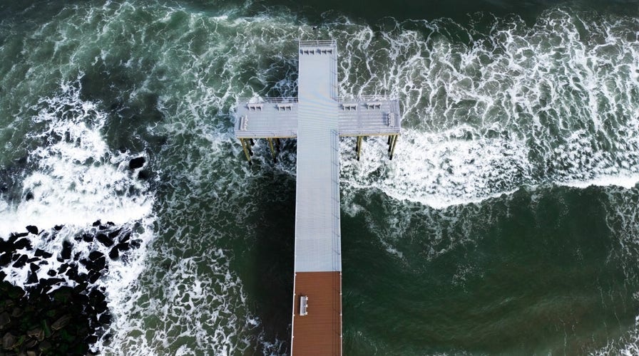 Jersey Shore beach town pushes back against critics building cross-shaped pier
