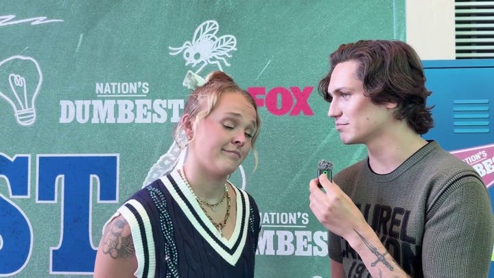 JoJo Siwa and Chase Hudson talk competing on FOX's 'Nation's Dumbest'