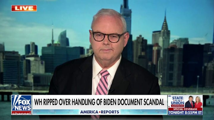 No one is demanding Biden give answers on classified documents scandal: Bill McGurn