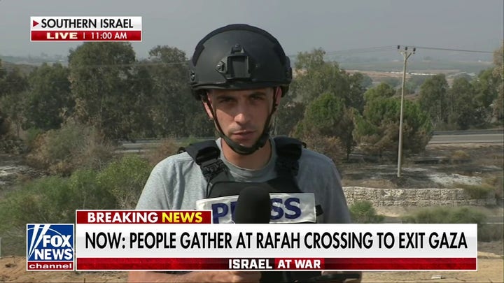 Trey Yingst: At least 5 Americans flee Gaza through Rafah crossing into Egypt