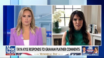 Taya Kyle blasts Graham Platner's 'cowardly' Chris Kyle comments