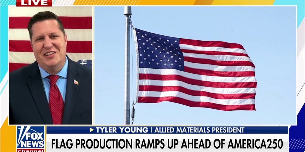 Kansas City company touts producing the 'most American-made flag you can buy'