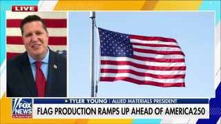 Kansas City company touts producing the 'most American-made flag you can buy'