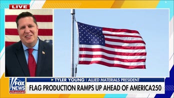 Kansas City company touts producing the 'most American-made flag you can buy'