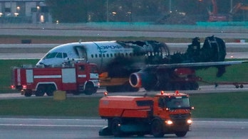 New footage shows fiery plane crash in Russia