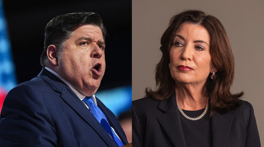 'OUT OF TOUCH': Blue state governors scorned over vows to battle Trump