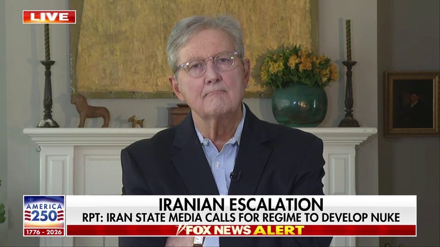 Sen. John Kennedy says 'we can't back down' against Iran