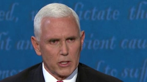 Chinese feed of VP debate cuts out Pence's critical comments