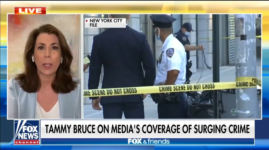 Tammy Bruce rips media for downplaying crime surges in major cities 