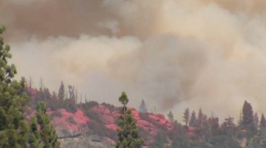 Massive wildfires raging across California