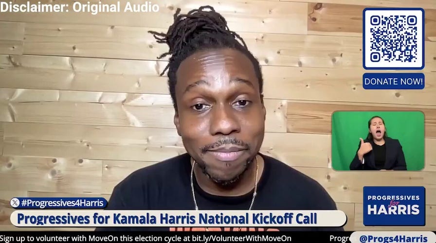 'Progressives for Harris' urges 'solidarity' among 'comrades' despite Biden admin's support for 'fascist and authoritarian government' in Israel