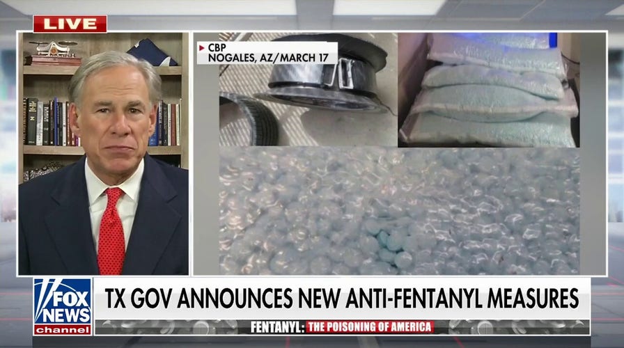 Gov. Abbott spreads awareness on the dangers of fentanyl poisoning, vows to holding drug dealers accountable