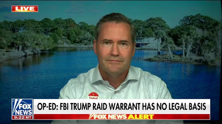 Rep. Waltz Says Florida Voters Are 'furious' Over Trump Raid: 'What ...