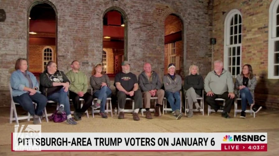 Trump voter focus group clashes with MSNBC analyst over Jan. 6 narrative 