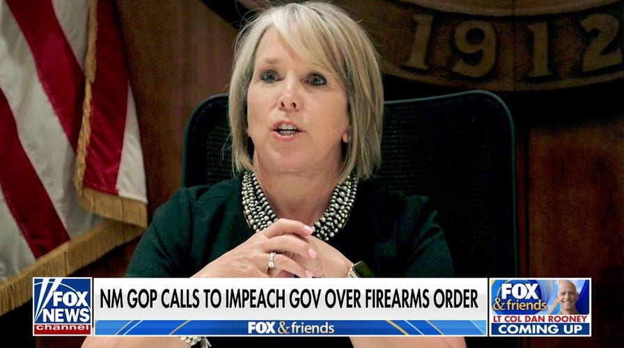 New Mexico governor accused of being 'unfit for office' over firearms order