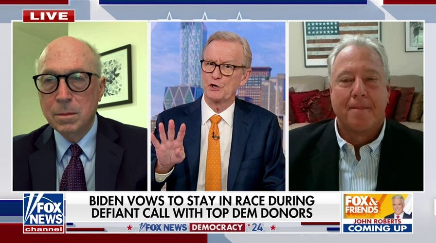 Biden promises to stay in 2024 race during call with top donors: 'Winning day'