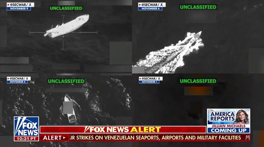 World’s largest warship successful Latin American waters arsenic Trump admin ramps up crackdown connected narco-terrorists