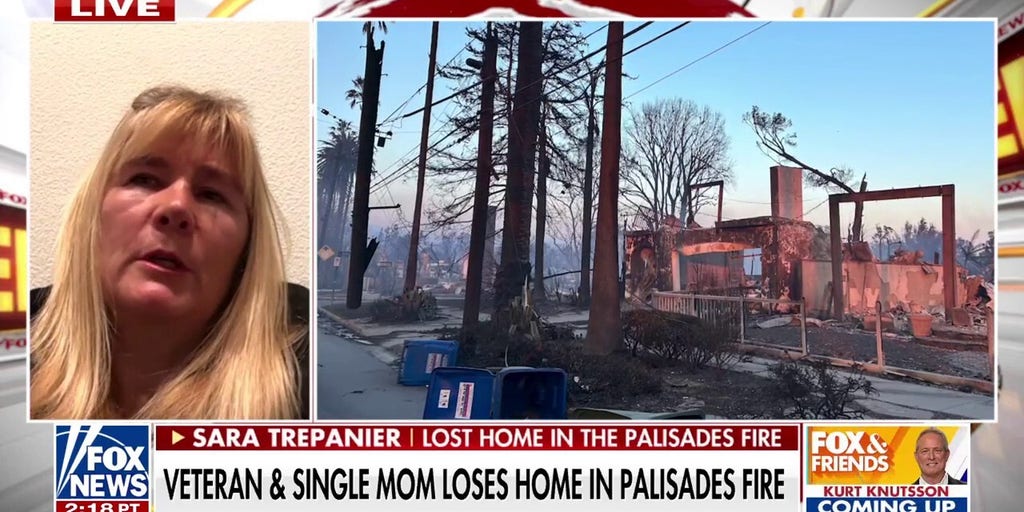 Veteran, single mom describes horror of losing home in LA fires