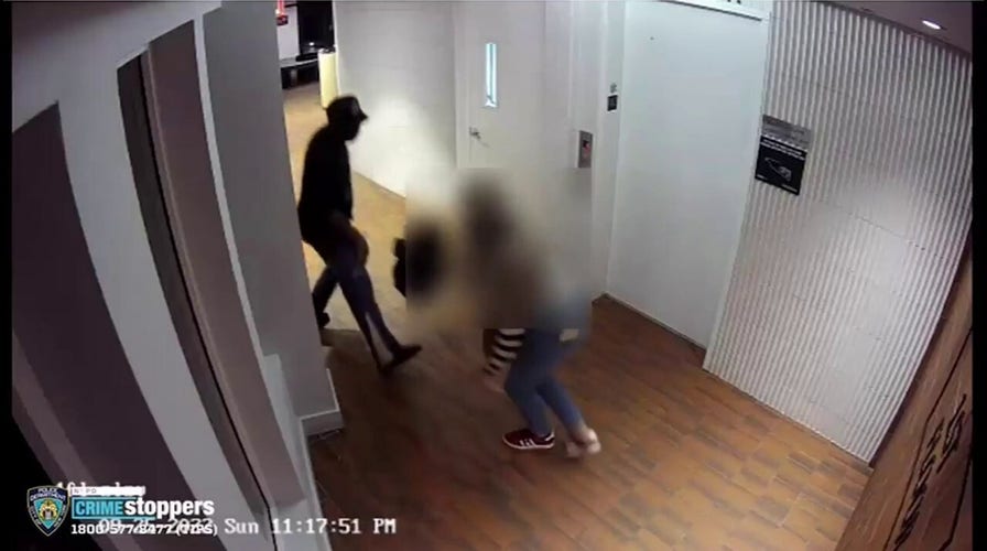 NYPD searching for suspect caught on video grabbing and groping a woman in Brooklyn