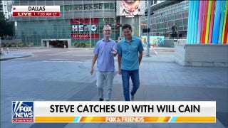 Will Cain catches up with Steve Doocy on his 'Morning Walk'