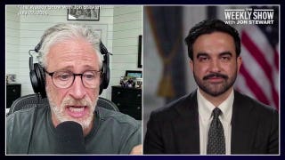Jon Stewart presses Mamdani on where he breaks with fellow democratic socialists