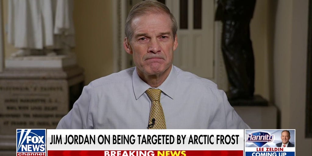 Jim Jordan says he was targeted by 'Arctic Frost' investigation
