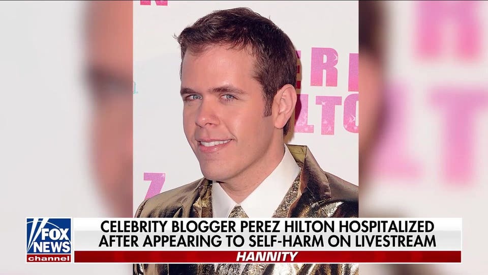 Perez Hilton hospitalized under psychiatric hold after livestream