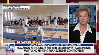  Education secretary announces new order investigating Maryland trans fencer controversy - Fox News