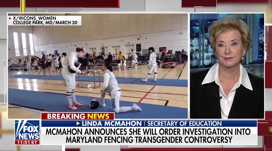  Education secretary announces new order investigating Maryland trans fencer controversy